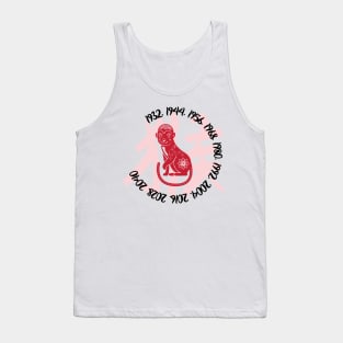 Chinese year of the monkey Tank Top